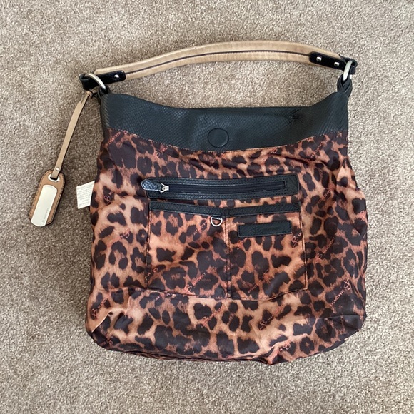 B. Makowsky - Black Leather Hobo Bag - Picture 8 of 14